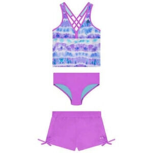 #15 Gerry Youth 3-piece Swim Set, Purple Large 14/16